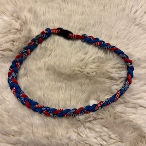 titanium baseball necklace